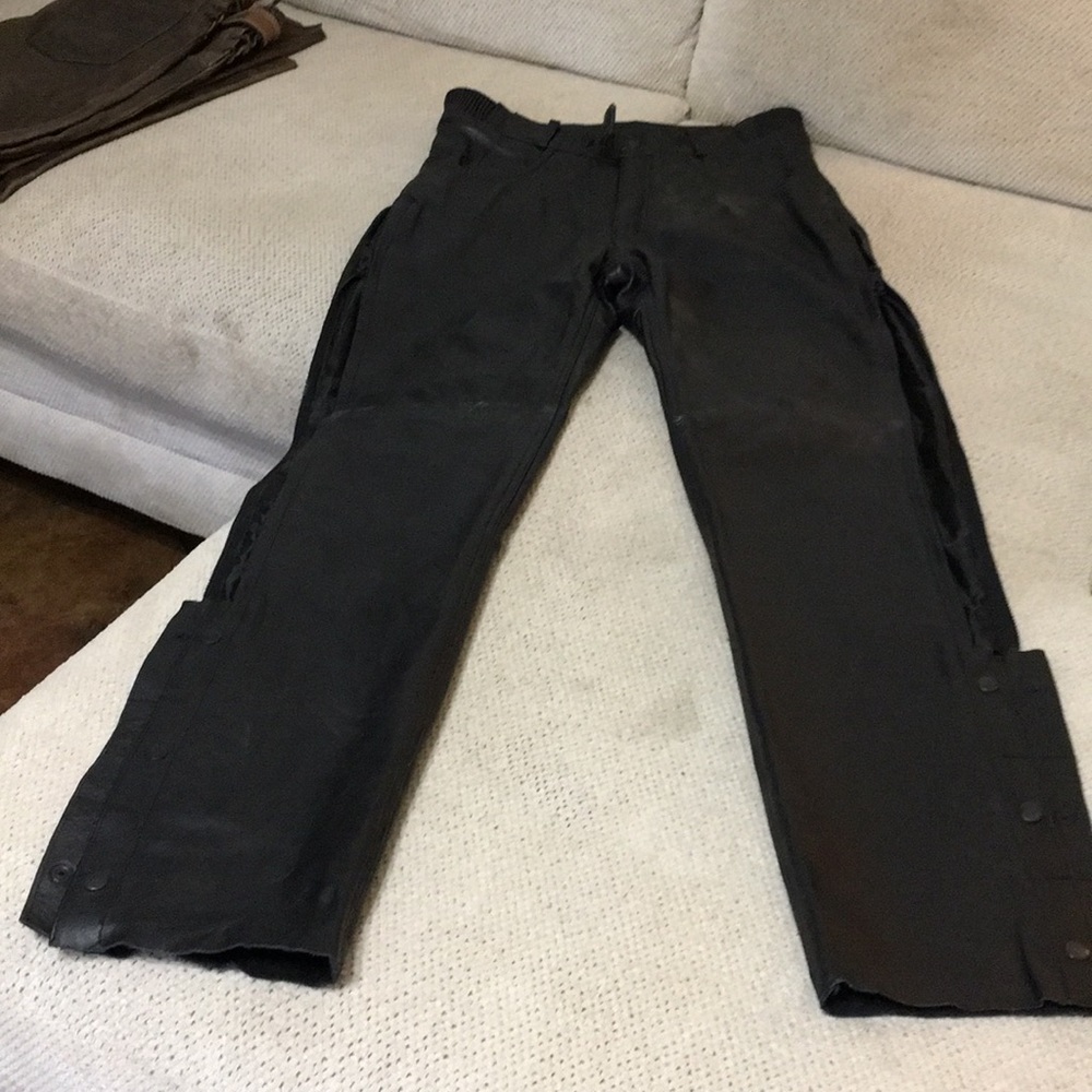 Men’s leather riding pants Size 34